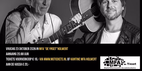 Heroes of Rock (Bert Heerink & André Becker) — muziek in Friesland