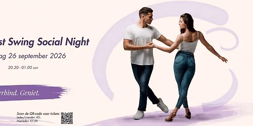 West Coast Swing Social Night — Uitgaan in Friesland