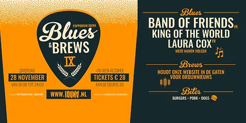 Blues & Brews IX – Iduna, Drachten — muziek in Friesland