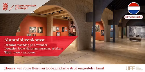 Alumnibijeenkomst Fryske Alumni Sirkel | 30 november 2026 — museum-expo in Friesland