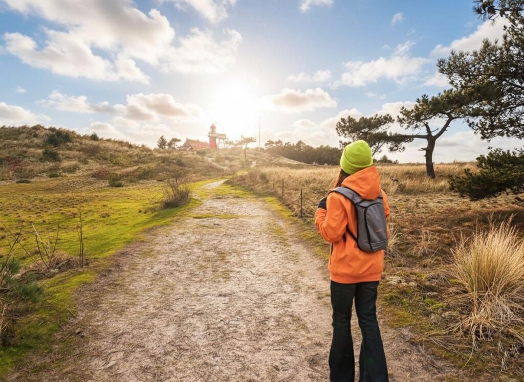 Van duintop tot dennenbos in Vlieland
