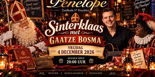 Sinterklaas met Gaatze Bosma — familie-kids in Friesland