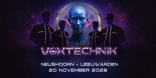 80s synth-pop LIVE by VoxTechnik – The Future Of The Past — muziek in Friesland